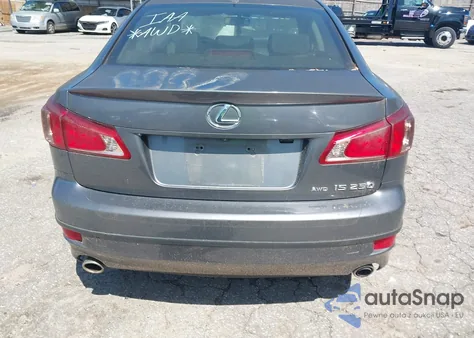 2013 Lexus Is 250 from USA, damaged, VIN JTHCF5C29D5063465